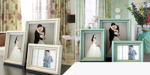 Cách trang trí phòng cưới bằng khung ảnh (ảnh cưới)